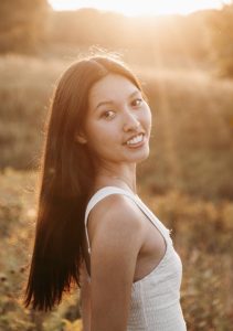  Portrait of Claire Schendel, Wisconsin International Scholar, Class of 2030. 