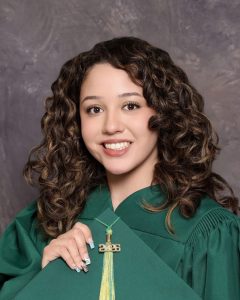  Portrait of Elyssa Ramos, Wisconsin International Scholar, Class of 2030. 